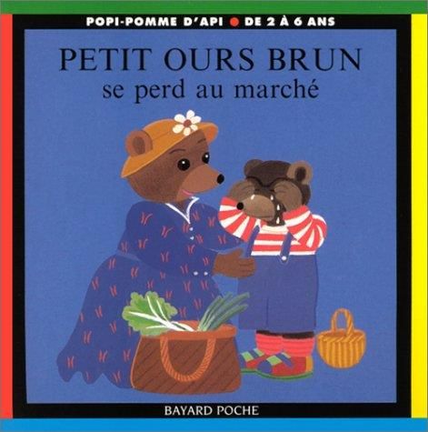 Petit ours brun se perd au marche